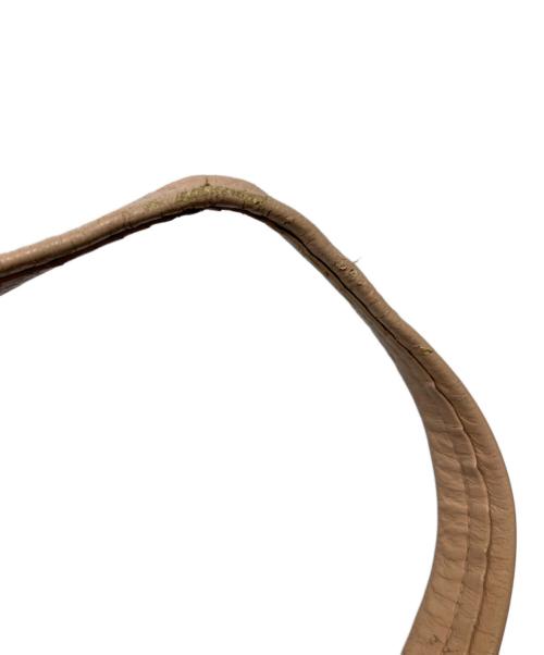 CELINE（セリーヌ）CELINE (セリーヌ) ホリゾンタルカバーレザートートバッグ ピンクの古着・服飾アイテム