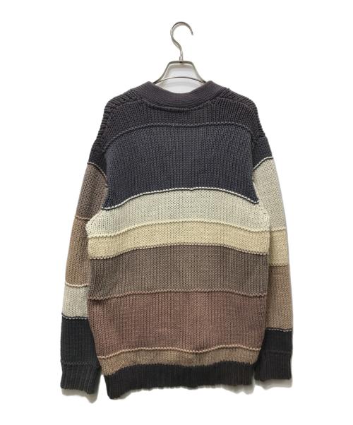 KITH（キス）KITH (キス) ニットカーディガン 22080060000210 グレー サイズ:Mの古着・服飾アイテム