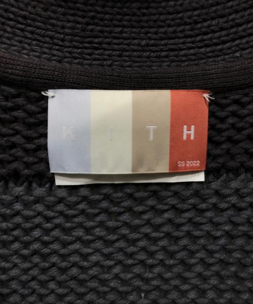 KITH（キス）KITH (キス) ニットカーディガン 22080060000210 グレー サイズ:Mの古着・服飾アイテム