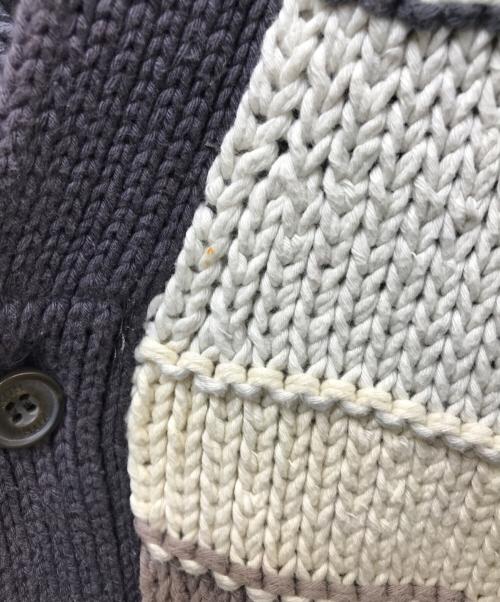 KITH（キス）KITH (キス) ニットカーディガン 22080060000210 グレー サイズ:Mの古着・服飾アイテム