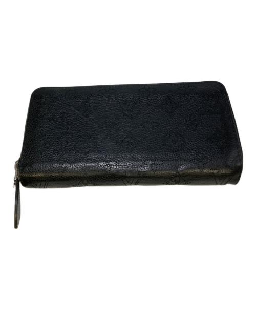 LOUIS VUITTON（ルイ ヴィトン）LOUIS VUITTON (ルイ ヴィトン) ラウンド長財布 ブラックの古着・服飾アイテム