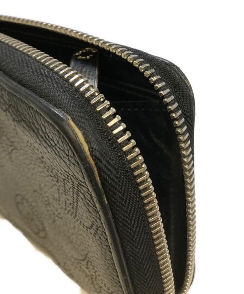 LOUIS VUITTON（ルイ ヴィトン）LOUIS VUITTON (ルイ ヴィトン) ラウンド長財布 ブラックの古着・服飾アイテム
