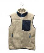 Patagoniaパタゴニア）の古着「CLASSIC RETRO-X VEST 23048」｜ベージュ