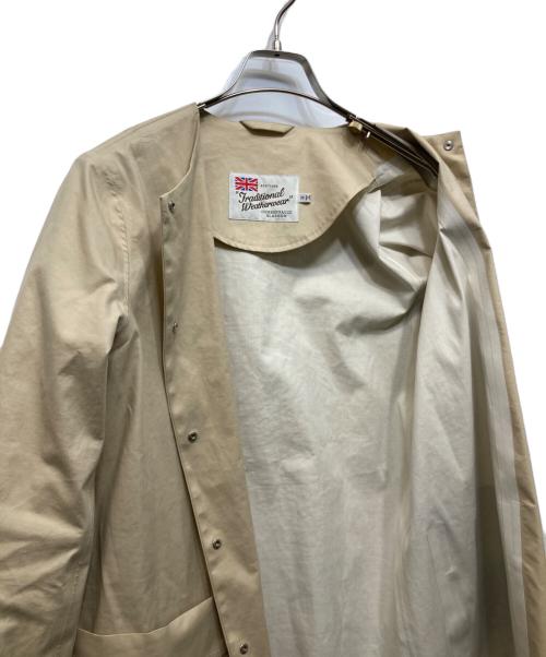 Traditional Weatherwear（トラディショナルウェザーウェア）Traditional Weatherwear (トラディショナルウェザーウェア) ARKLEY LONG コート ベージュ サイズ:34の古着・服飾アイテム