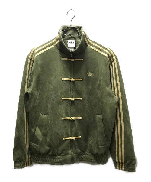 adidas（アディダス）adidas (アディダス) Chinese Track Top (チャイニーズトラックトップ） KT3847 グリーン サイズ:S  未使用品の古着・服飾アイテム