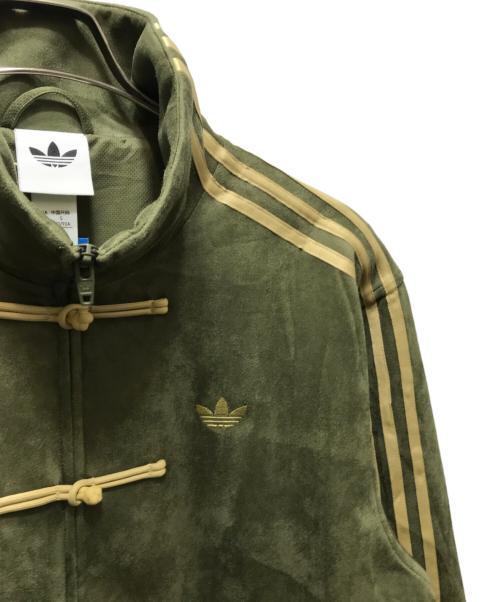 adidas（アディダス）adidas (アディダス) Chinese Track Top (チャイニーズトラックトップ） KT3847 グリーン サイズ:S  未使用品の古着・服飾アイテム