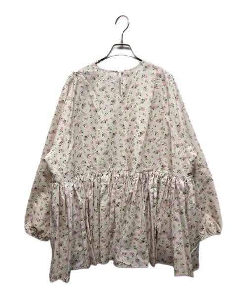 little sunny bite（リトルサニーバイト）Little sunny bite (リトルサニーバイト) floral mini dress ホワイト サイズ:M 未使用品の古着・服飾アイテム