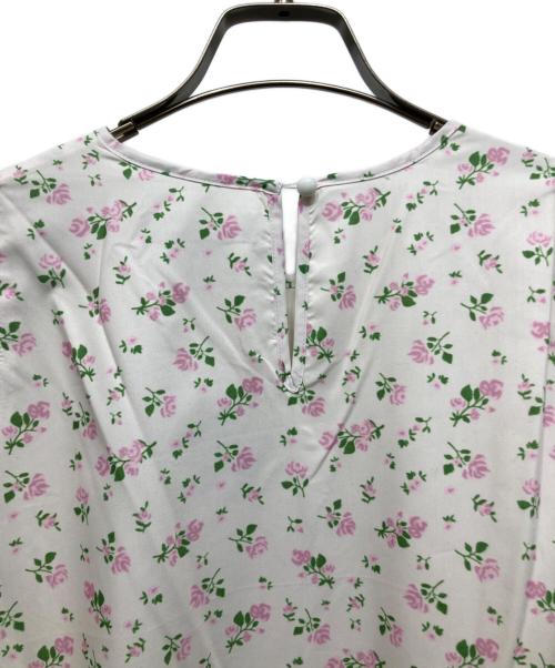 little sunny bite（リトルサニーバイト）Little sunny bite (リトルサニーバイト) floral mini dress ホワイト サイズ:M 未使用品の古着・服飾アイテム