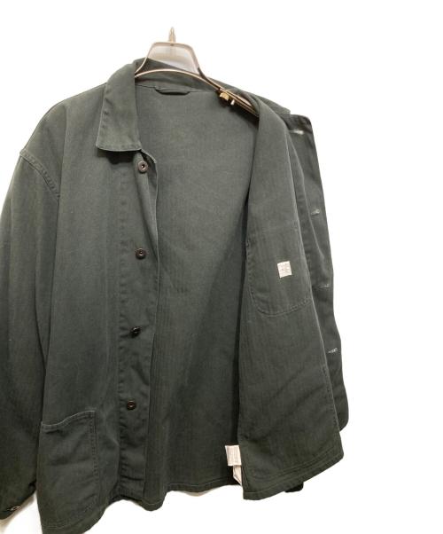 BLURHMS（ブラームス）blurhms (ブラームス) Cotton-HBT P41 Jacket ブラック サイズ:3の古着・服飾アイテム