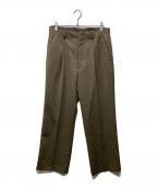 liifeライフ）の古着「DOESKIN SLACKS」｜ブラウン