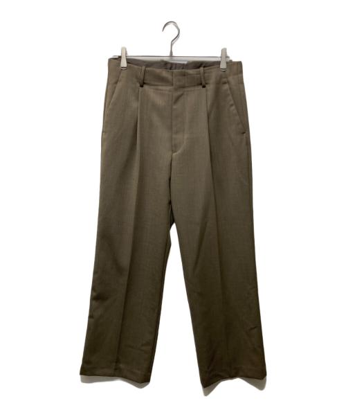 liife（ライフ）liife (ライフ) DOESKIN SLACKS ブラウン サイズ:Lの古着・服飾アイテム