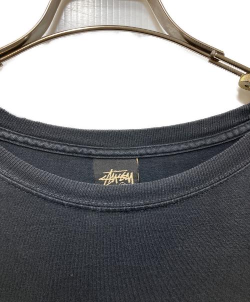 stussy（ステューシー）stussy (ステューシー) プリントカットソー ブラック サイズ:XLの古着・服飾アイテム