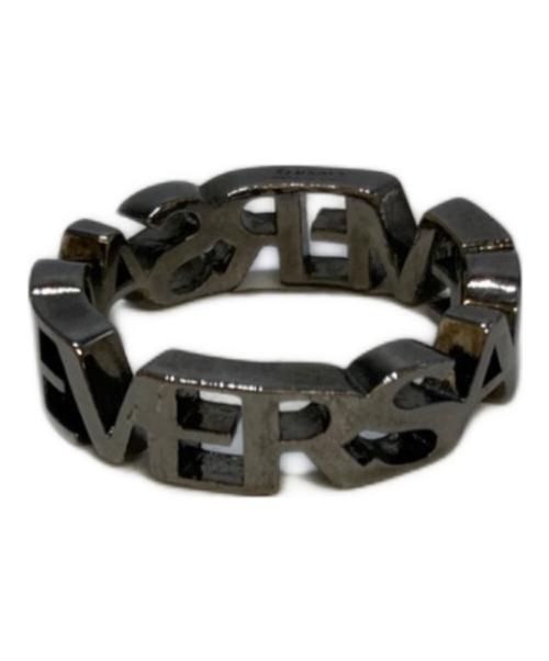 VERSACE（ヴェルサーチェ）VERSACE (ヴェルサーチェ) ブランドロゴリング シルバー サイズ:19号の古着・服飾アイテム