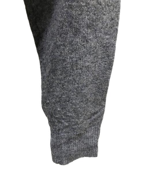 NKNIT（ンニット）NKNIT (ンニット) mix argyle KNIT（ミックスアーガイルニット）N25AW-018 グレー サイズ:実寸参照の古着・服飾アイテム