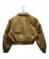 NKNIT (ンニット) synthetic leather padded jacket （シンセティックレザーパテッドジャケット）N25AW-103 ベージュ サイズ:FREE：30000円