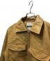 中古・古着 NKNIT (ンニット) synthetic leather padded jacket （シンセティックレザーパテッドジャケット）N25AW-103 ベージュ サイズ:FREE：30000円