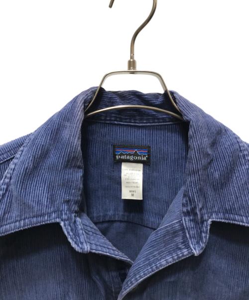 Patagonia（パタゴニア）Patagonia (パタゴニア) リズムエクステンションコーデュロイシャツ 20795 ブルー サイズ:Mの古着・服飾アイテム