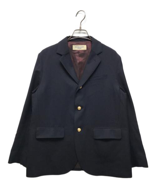BEAMS BOY（ビームスボーイ）BEAMS BOY (ビームスボーイ) ポリエステル ウール 3ボタン ブレザー ネイビー サイズ:2の古着・服飾アイテム