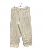 everyoneエブリワン）の古着「SOFT DENIM PANTS」｜ベージュ