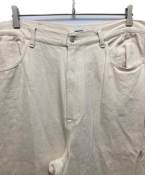 everyone（エブリワン）everyone (エブリワン) SOFT DENIM PANTS ベージュ サイズ:XLの古着・服飾アイテム