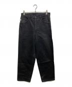 SO SHOP&HOSTELソウショップアンドホステル）の古着「デニムパンツ」｜ブラック