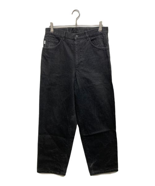 SO SHOP&HOSTEL（ソウショップアンドホステル）SO SHOP&HOSTEL (ソウショップアンドホステル) デニムパンツ ブラック サイズ:Lの古着・服飾アイテム