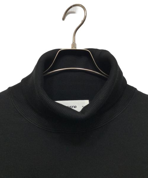 everyone（エブリワン）everyone (エブリワン) COTTON TURTLE NECK SWEATSHIRT ブラック サイズ:XLの古着・服飾アイテム