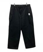 FARAH×is-nessファーラー×イズネス）の古着「COOKS Easy Wide Straight Pants」｜ブラック