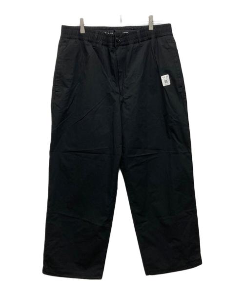 FARAH（ファーラー）FARAH (ファーラー) is-ness (イズネス) COOKS Easy Wide Straight Pants ブラック サイズ:L 未使用品の古着・服飾アイテム