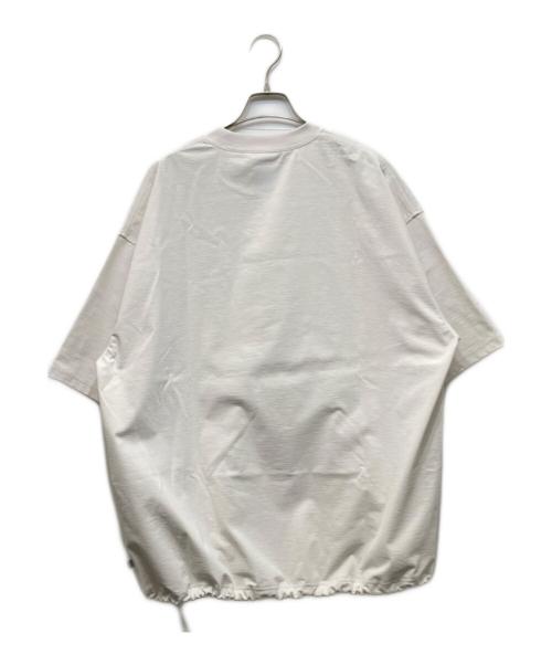 DAIWA PIER39（ダイワ ピア39）DAIWA PIER39 (ダイワ ピア39) THE ENNOY PROFESSIONAL (ザ エンノイ プロフェッショナル) TECH DRAWSTRING TEE ホワイト サイズ:XLの古着・服飾アイテム