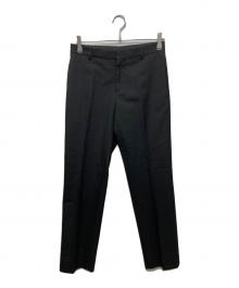 DIOR HOMME（ディオール オム）の古着「センタープレスパンツ」｜ブラック