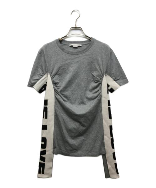 STELLA McCARTNEY（ステラマッカートニー）STELLA McCARTNEY (ステラマッカートニー) サイドラインニット グレー サイズ:38の古着・服飾アイテム