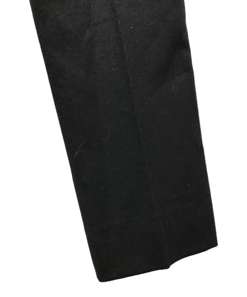 DIOR HOMME（ディオール オム）Dior Homme (ディオール オム) ベルト付センタープレスパンツ　333C159A2000 ブラック サイズ:44の古着・服飾アイテム
