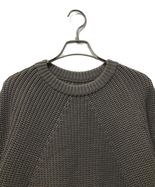 BATONER（バトナ―）BATONER (バトナ―) 23AW SIGNATURE CREW NECK BN-23FM-030 ブラウン サイズ:2の古着・服飾アイテム