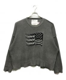 DAIRIKU（ダイリク）の古着「American Dream Inside-out Knit」｜グレー