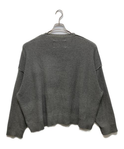 DAIRIKU（ダイリク）DAIRIKU (ダイリク) American Dream Inside-out Knit グレー サイズ:Fの古着・服飾アイテム