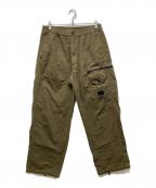C.P COMPANYシーピーカンパニー）の古着「Microreps Boxy Cargo Lens Pants」｜グリーン