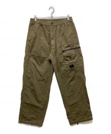 C.P COMPANY（シーピーカンパニー）の古着「Microreps Boxy Cargo Lens Pants」｜グリーン