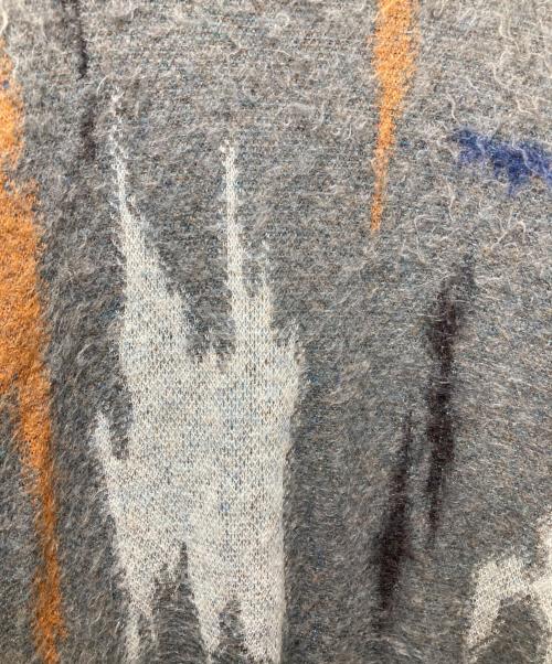 YOKE（ヨーク）YOKE (ヨーク) STILL JACQUARD CARDIGAN/スティルジャガードカーディガン グレー サイズ:2の古着・服飾アイテム