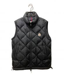 MONCLER（モンクレール）の古着「ALLEMONT GILET ダウンベスト/.アレモン」｜ブラック