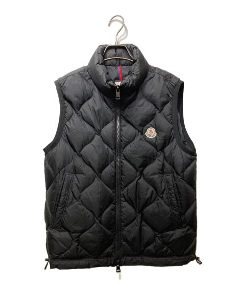 MONCLER（モンクレール）MONCLER (モンクレール) ALLEMONT GILET ダウンベスト/.アレモン ブラック サイズ:1の古着・服飾アイテム