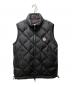 MONCLER（モンクレール）の古着「ALLEMONT GILET ダウンベスト/.アレモン」｜ブラック