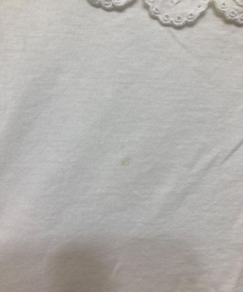 LOUIS VUITTON（ルイ ヴィトン）LOUIS VUITTON (ルイ ヴィトン) モノグラムレースブラウス ホワイト サイズ:XSの古着・服飾アイテム