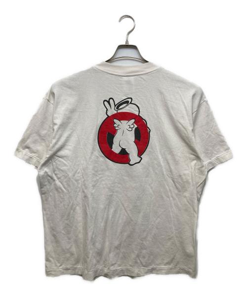 SAINT MICHAEL（セントマイケル）SAINT MICHAEL (セントマイケル) SS T-SHIRT/SAINT HORROR ホワイト サイズ:Lの古着・服飾アイテム