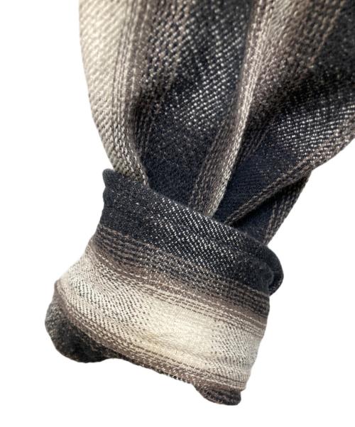 SAINT MICHAEL（セントマイケル）SAINT MICHAEL (セントマイケル) FRANNEL SHIRT/CHECK ブラック サイズ:Lの古着・服飾アイテム