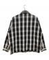 SAINT MICHAEL (セントマイケル) FRANNEL SHIRT/CHECK ブラック サイズ:L：58000円