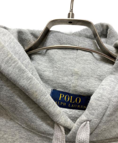 POLO RALPH LAUREN（ポロ・ラルフローレン）POLO RALPH LAUREN (ポロ・ラルフローレン) ポロベアパーカー グレー サイズ:Lの古着・服飾アイテム