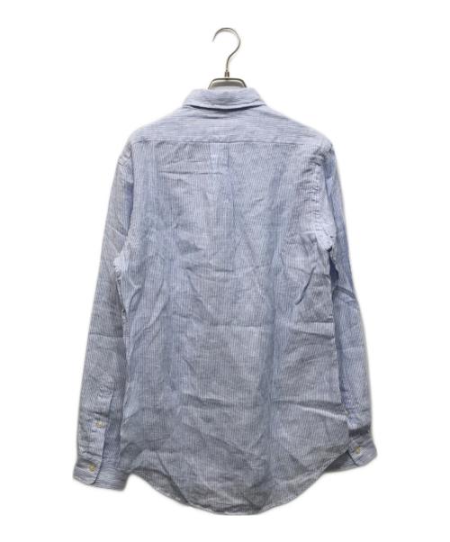 POLO RALPH LAUREN（ポロ・ラルフローレン）POLO RALPH LAUREN (ポロ・ラルフローレン) リネンシャツ ブルー サイズ:Sの古着・服飾アイテム