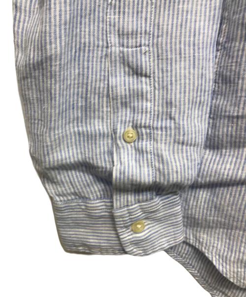 POLO RALPH LAUREN（ポロ・ラルフローレン）POLO RALPH LAUREN (ポロ・ラルフローレン) リネンシャツ ブルー サイズ:Sの古着・服飾アイテム