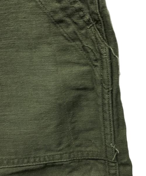 US ARMY（ユーエスアーミー）US ARMY (ユーエスアーミー) 60’s コットンサテンベイカーパンツ カーキ サイズ:W36の古着・服飾アイテム
